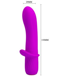 PRETTY LOVE – TROY VIBRADOR RECARGABLE MORADO - intimamenities.com