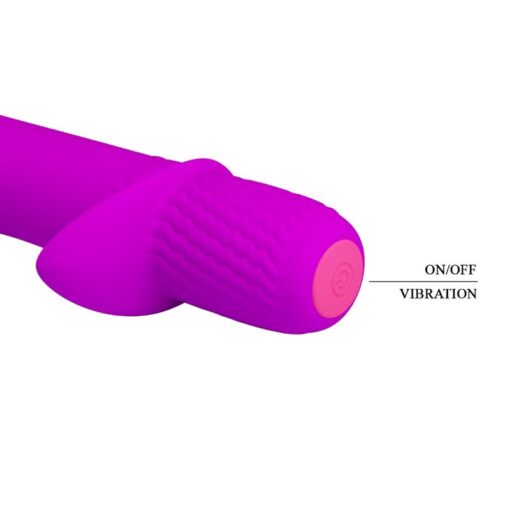 PRETTY LOVE – TROY VIBRADOR RECARGABLE MORADO - intimamenities.com