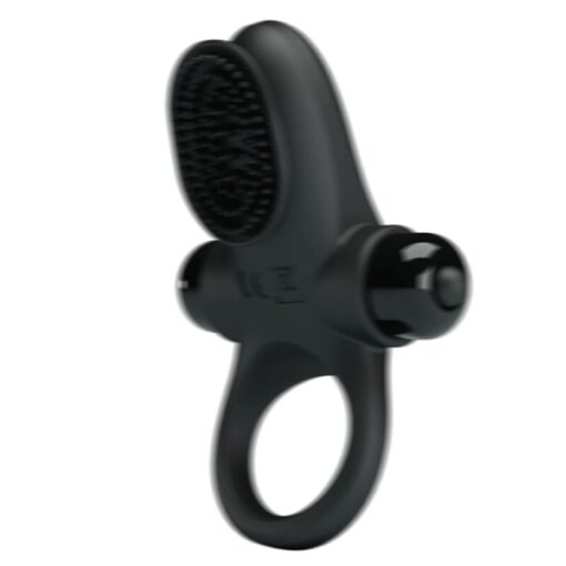 PRETTY LOVE – ANILLO VIBRADOR II PARA PENE NEGRO - intimamenities.com