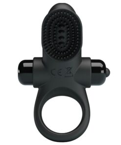 PRETTY LOVE – ANILLO VIBRADOR II PARA PENE NEGRO - intimamenities.com