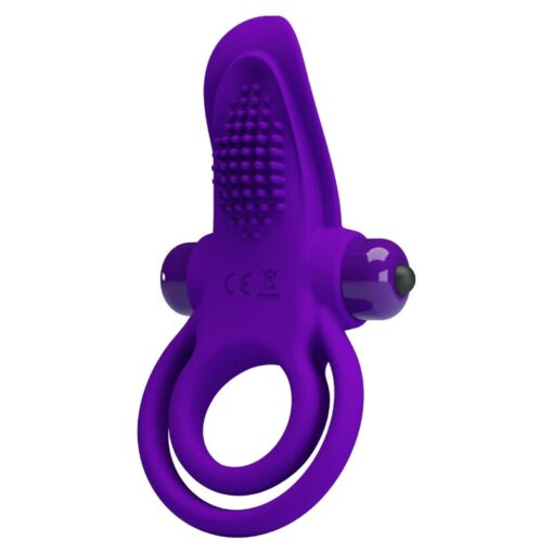 PRETTY LOVE – ANILLO VIBRADOR PARA PENE MORADO - intimamenities.com
