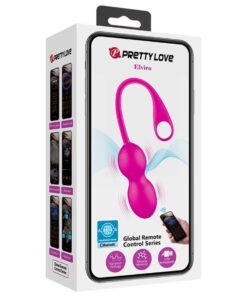 PRETTY LOVE – ELVIRA BOLAS VIBRADORAS RECARGABLE ROSA - intimamenities.com