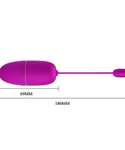 PRETTY LOVE – NYMPH HUEVO VIBRADOR CONTROLADO POR APP VIOLETA - intimamenities.com