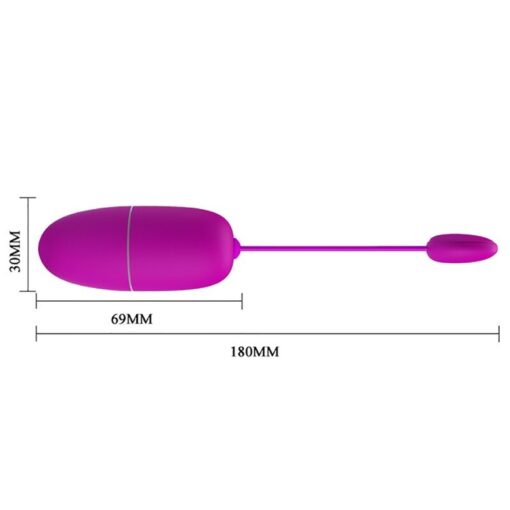 PRETTY LOVE – NYMPH HUEVO VIBRADOR CONTROLADO POR APP VIOLETA - intimamenities.com