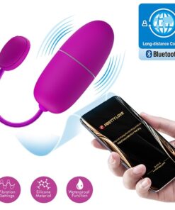 PRETTY LOVE – NYMPH HUEVO VIBRADOR CONTROLADO POR APP VIOLETA - intimamenities.com