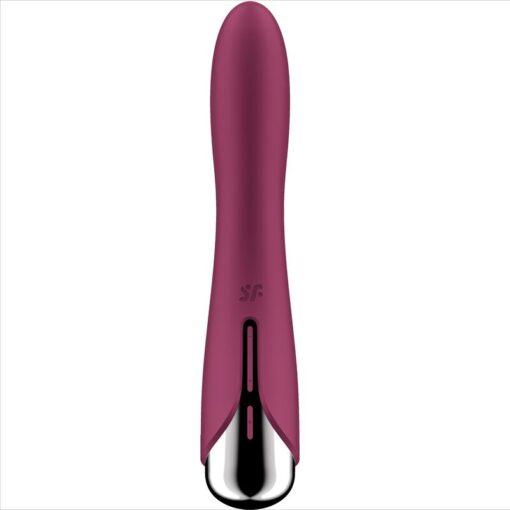SATISFYER – SPINNING VIBE 1 VIBRADOR ROTADOR G-SPOT RED - intimamenities.com