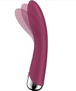 SATISFYER – SPINNING VIBE 1 VIBRADOR ROTADOR G-SPOT RED - intimamenities.com