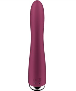 SATISFYER – SPINNING VIBE 1 VIBRADOR ROTADOR G-SPOT RED - intimamenities.com