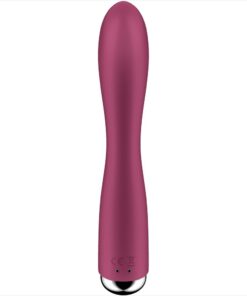 SATISFYER – SPINNING RABBIT 1 ESTIMULACION CLITORIS Y PUNTO G ROJO - intimamenities.com