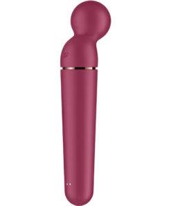 SATISFYER – PLANET WAND-ER MASAJEADOR VIBRADOR BERRY - intimamenities.com