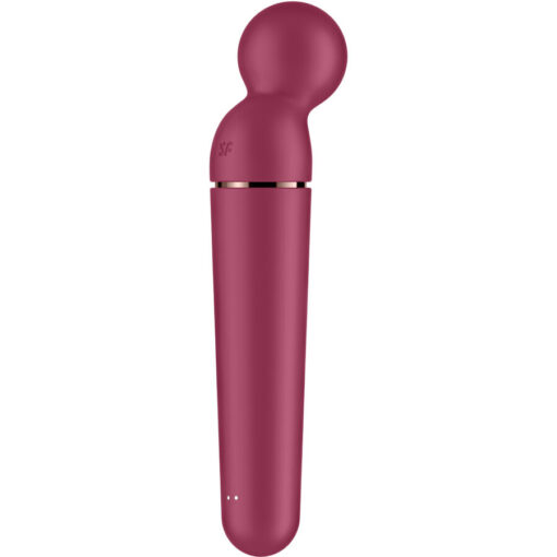 SATISFYER – PLANET WAND-ER MASAJEADOR VIBRADOR BERRY - intimamenities.com