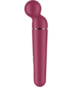 SATISFYER – PLANET WAND-ER MASAJEADOR VIBRADOR BERRY - intimamenities.com