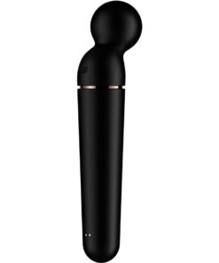 SATISFYER – PLANET WAND-ER MASAJEADOR VIBRADOR NEGRO - intimamenities.com