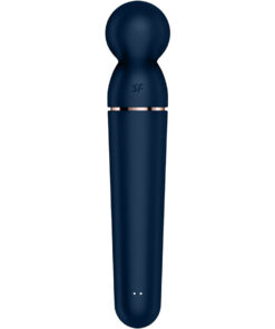 SATISFYER – PLANET WAND-ER MASAJEADOR VIBRADOR AZUL - intimamenities.com