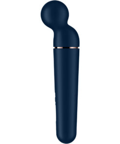 SATISFYER – PLANET WAND-ER MASAJEADOR VIBRADOR AZUL - intimamenities.com