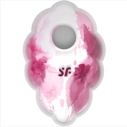 SATISFYER – CLOUD DANCER ROJO VIBRADOR AIR PULSE - intimamenities.com