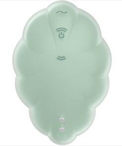 SATISFYER – CLOUD DANCER VERDE VIBRADOR AIR PULSE - intimamenities.com