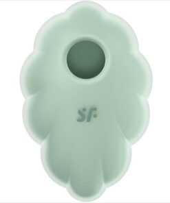 SATISFYER – CLOUD DANCER VERDE VIBRADOR AIR PULSE - intimamenities.com