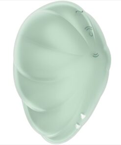 SATISFYER – CLOUD DANCER VERDE VIBRADOR AIR PULSE - intimamenities.com