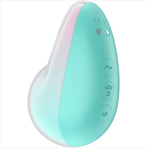 SATISFYER – PIXIE DUST AZUL ESTIMULADOR AIR PLUSE - intimamenities.com