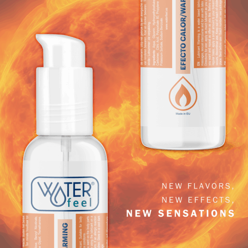 WATERFEEL – LUBRICANTE EFECTO CALOR 150 ML - intimamenities.com