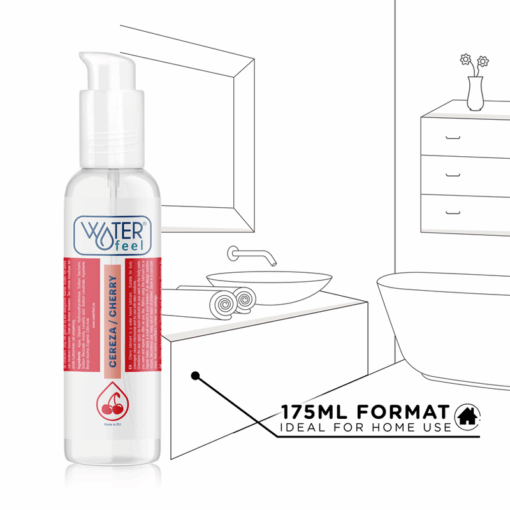 WATERFEEL – LUBRICANTE CEREZA 175 ML - intimamenities.com