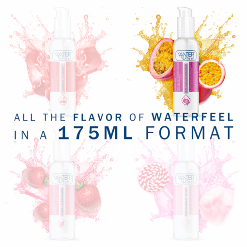 WATERFEEL – LUBRICANTE BASE AGUA FRUTA DE LA PASIÓN 175 ML - intimamenities.com