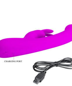 PRETTY LOVE – LAMAR VIBRADOR RABBIT & PUNTO G VIOLETA - intimamenities.com