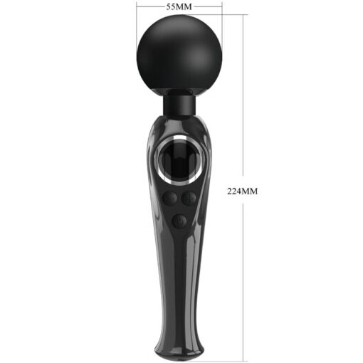 PRETTY LOVE – SKYLER VIBRADOR WAND NEGRO - intimamenities.com