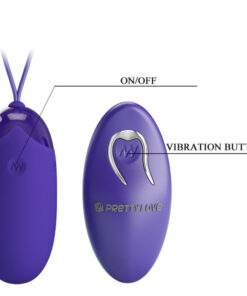 PRETTY LOVE – BERGER YOUTH HUEVO VIBRADOR CONTROL REMOTO VIOLETA - intimamenities.com