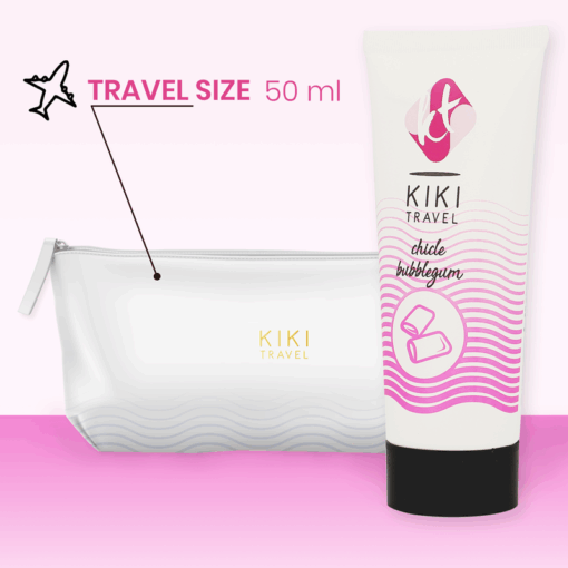 KIKÍ TRAVEL – LUBRICANTE SABOR A CHICLE 50 ML - intimamenities.com