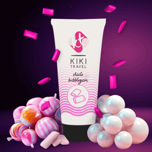 KIKÍ TRAVEL – LUBRICANTE SABOR A CHICLE 50 ML - intimamenities.com