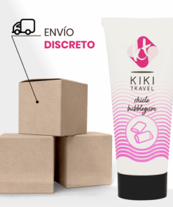 KIKÍ TRAVEL – LUBRICANTE SABOR A CHICLE 50 ML - intimamenities.com