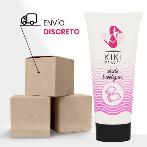 KIKÍ TRAVEL – LUBRICANTE SABOR A CHICLE 50 ML - intimamenities.com