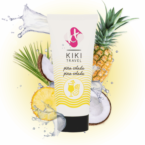 KIKÍ TRAVEL – LUBRICANTE SABOR A PIÑA COLADA 50 ML - intimamenities.com