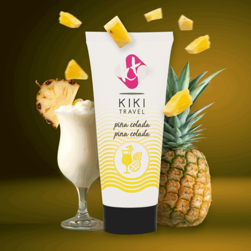 KIKÍ TRAVEL – LUBRICANTE SABOR A PIÑA COLADA 50 ML - intimamenities.com