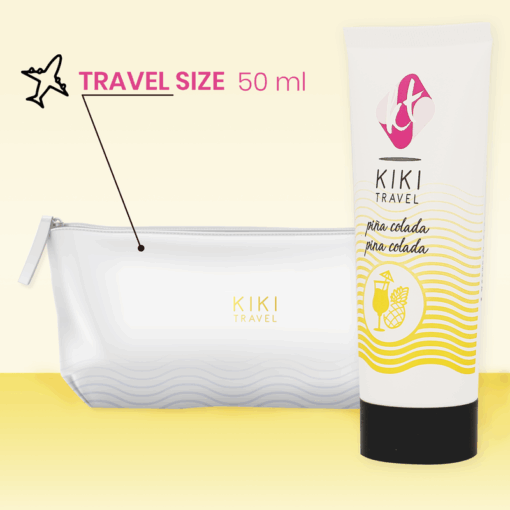 KIKÍ TRAVEL – LUBRICANTE SABOR A PIÑA COLADA 50 ML - intimamenities.com