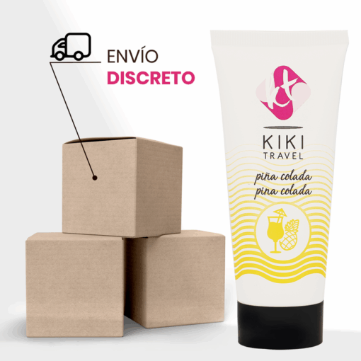 KIKÍ TRAVEL – LUBRICANTE SABOR A PIÑA COLADA 50 ML - intimamenities.com