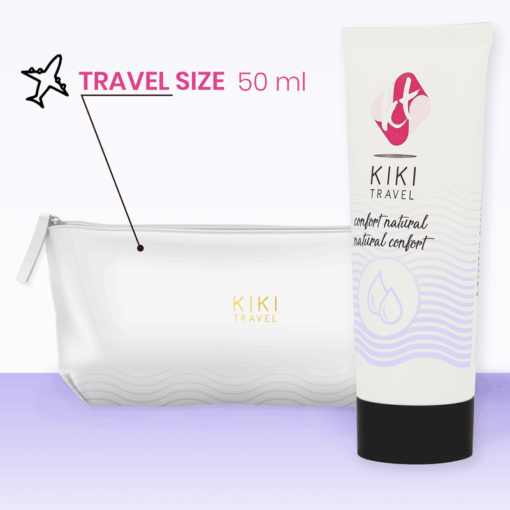KIKÍ TRAVEL – GEL DESLIZANTE NATURAL CONFORT 50 ML - intimamenities.com