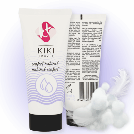 KIKÍ TRAVEL – GEL DESLIZANTE NATURAL CONFORT 50 ML - intimamenities.com