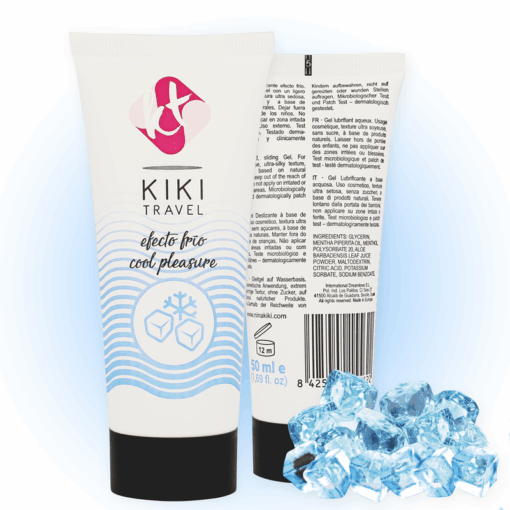 KIKÍ TRAVEL – GEL DESLIZANTE EFECTO FRÍO INTENSIFICADOR 50 ML - intimamenities.com