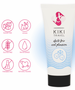 KIKÍ TRAVEL – GEL DESLIZANTE EFECTO FRÍO INTENSIFICADOR 50 ML - intimamenities.com