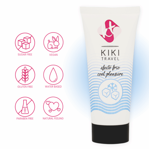 KIKÍ TRAVEL – GEL DESLIZANTE EFECTO FRÍO INTENSIFICADOR 50 ML - intimamenities.com