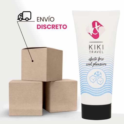 KIKÍ TRAVEL – GEL DESLIZANTE EFECTO FRÍO INTENSIFICADOR 50 ML - intimamenities.com