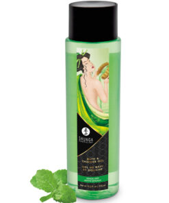 SHUNGA – GEL DE BAÑO & DUCHA MENTA 370 ML - intimamenities.com
