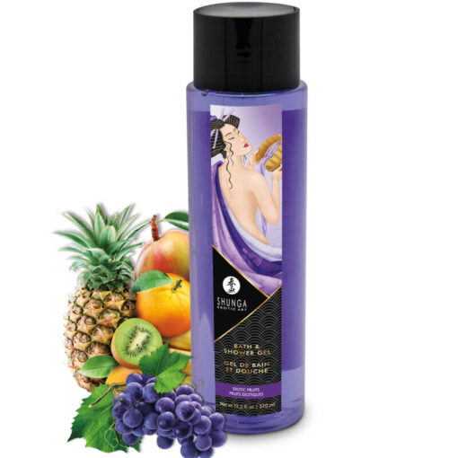 SHUNGA – GEL DE BAÑO & DUCHA FRUTAS EXOTICAS 370 ML - intimamenities.com