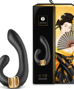 SHUNGA – MIYO MASAJEADOR INTIMO NEGRO - intimamenities.com