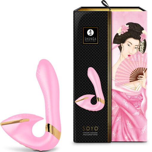 SHUNGA – SOYO MASAJEADOR INTIMO ROSA - intimamenities.com