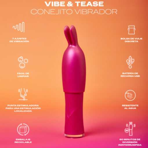 DUREX – TOY VIBRADOR VIBE & TEASE - intimamenities.com