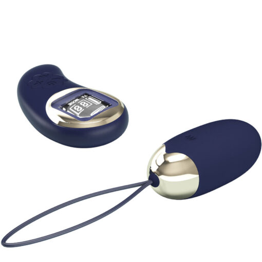 PRETTY LOVE – MINA HUEVO VIBRADOR CONTROL REMOTO AZUL - intimamenities.com